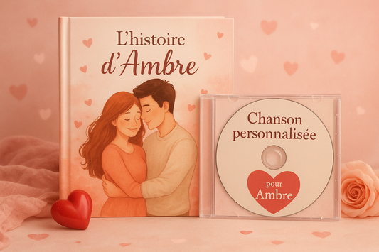 Pack Chanson + Livre d’Histoire Personnalisés